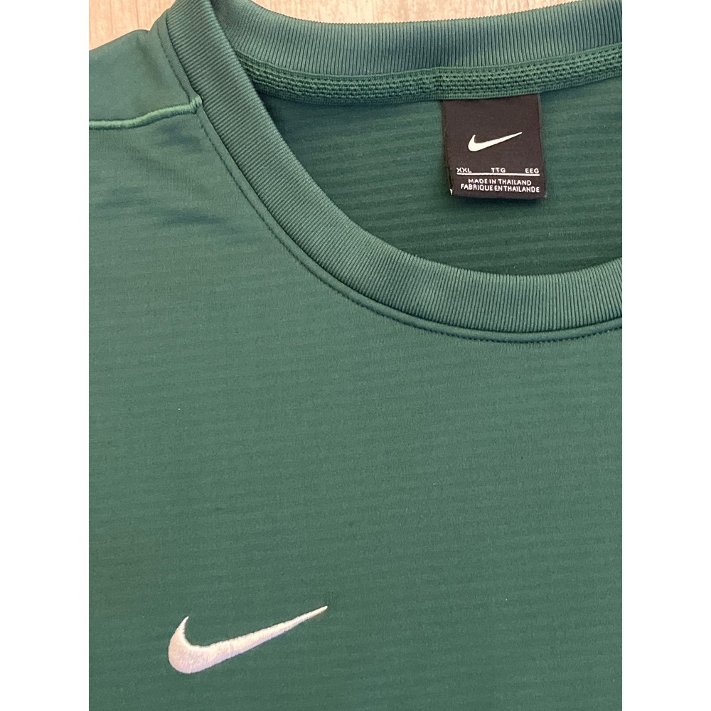 Nike Men's‎ XXL Green Football Athletic Long Sleeve Sweatshirt